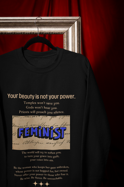 Your Beauty-Oversized Premium Comfort Sweatshirt