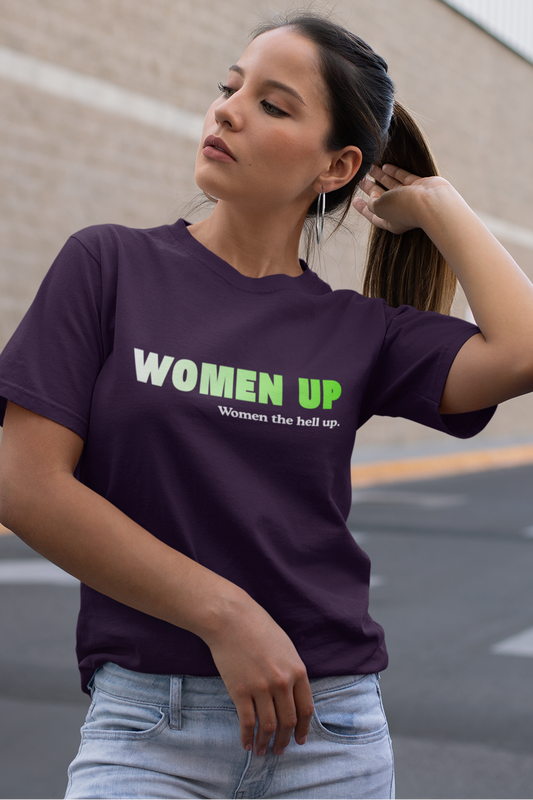 Breathe - Powerful Feminist Oversized T-shirt