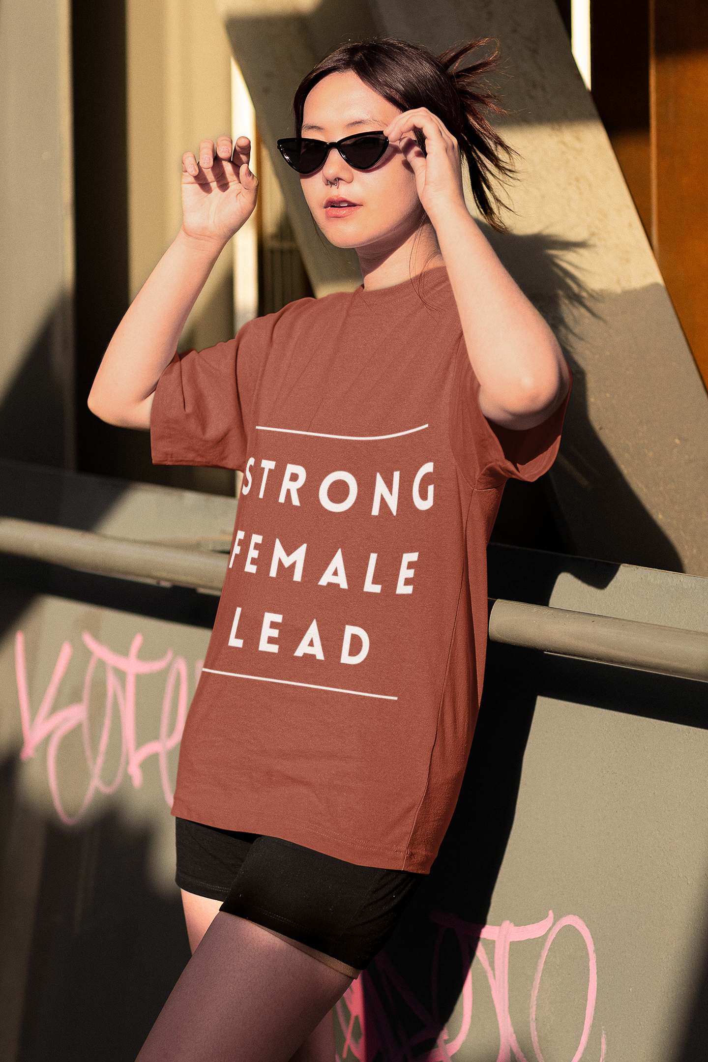 Strong Female Lead | Oversized T-shirt