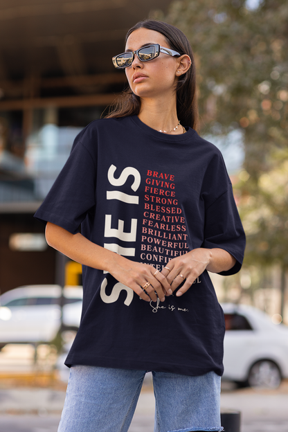Enough - Premium Feminist Oversized T-shirt