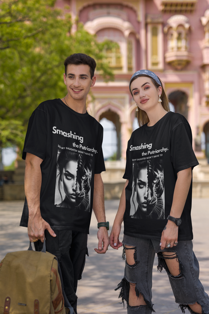 Smash Patriarchy | Feminist Oversized Unisex T-shirt