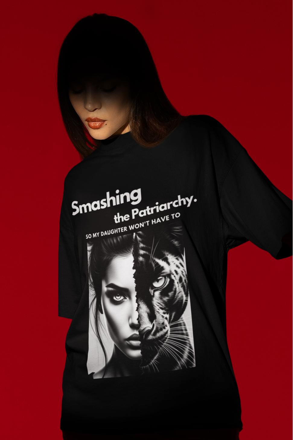 Smash Patriarchy | Feminist Oversized Unisex T-shirt