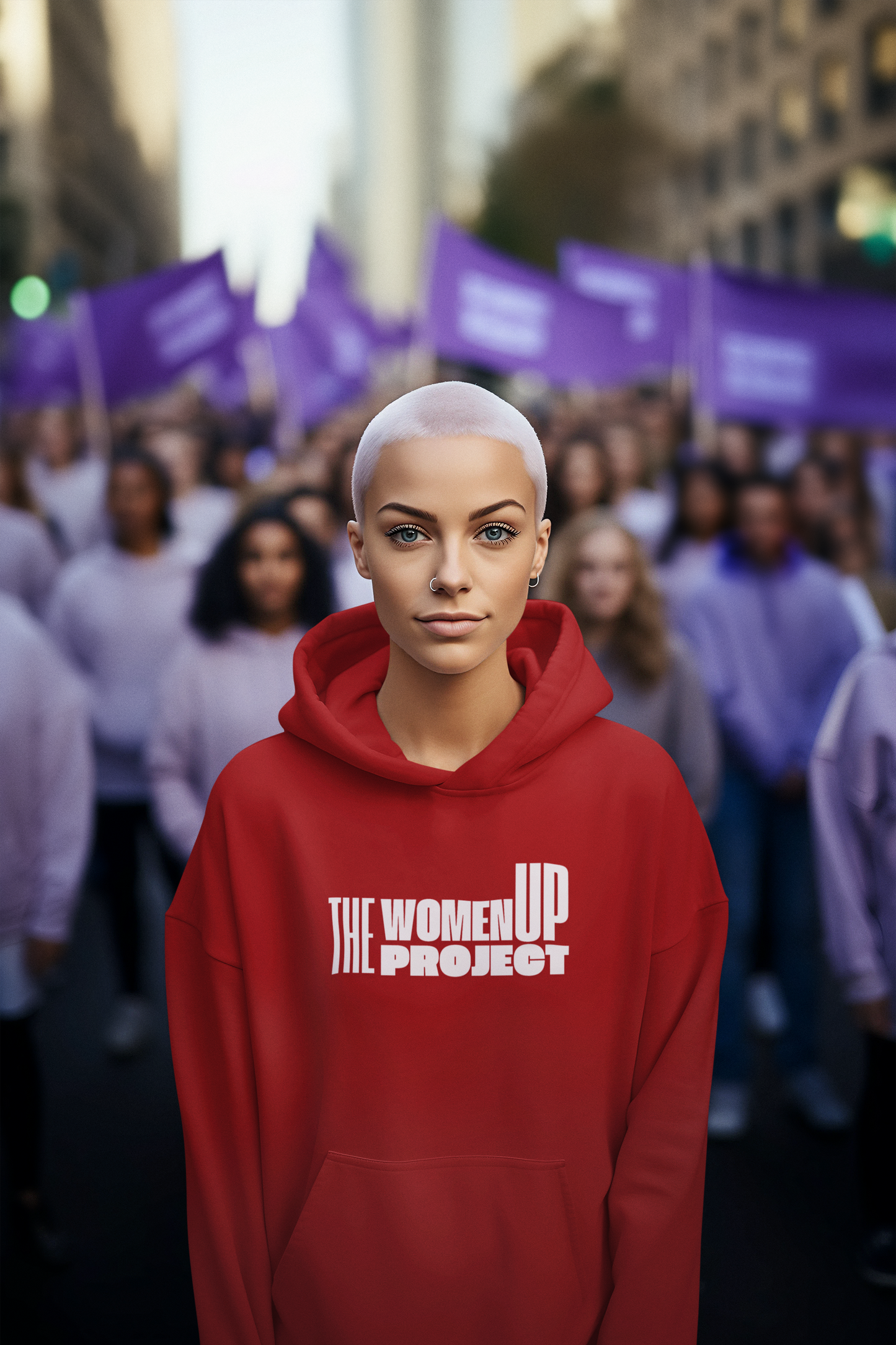 Empowered Women-Unisex Feminist Regular Fit Hoodie