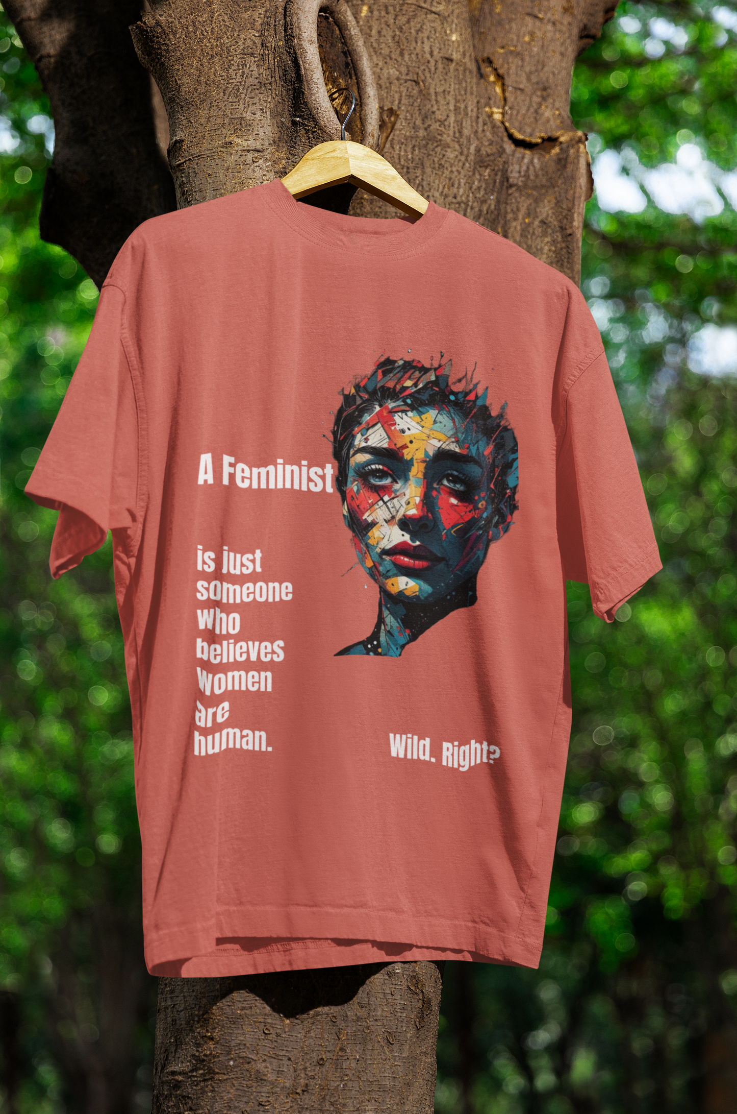 Women are Human | Feminist Oversized T-shirt