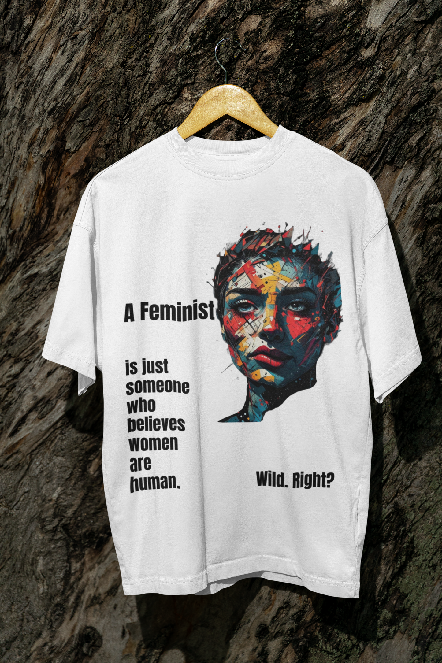 Women are Human | Feminist Oversized T-shirt