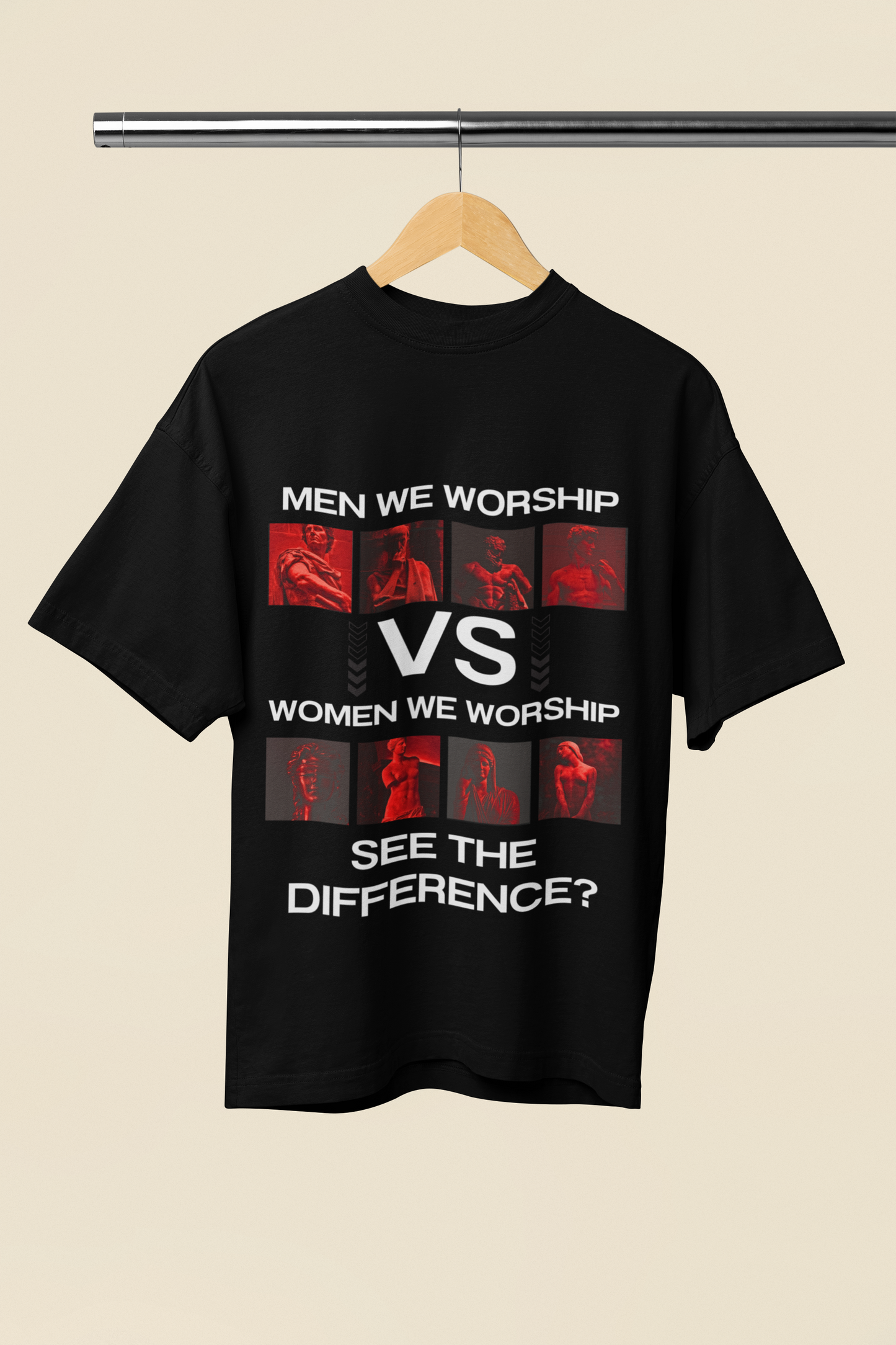 See the Difference | Oversized Premium Tshirt, Sweatshirt, Hoodie