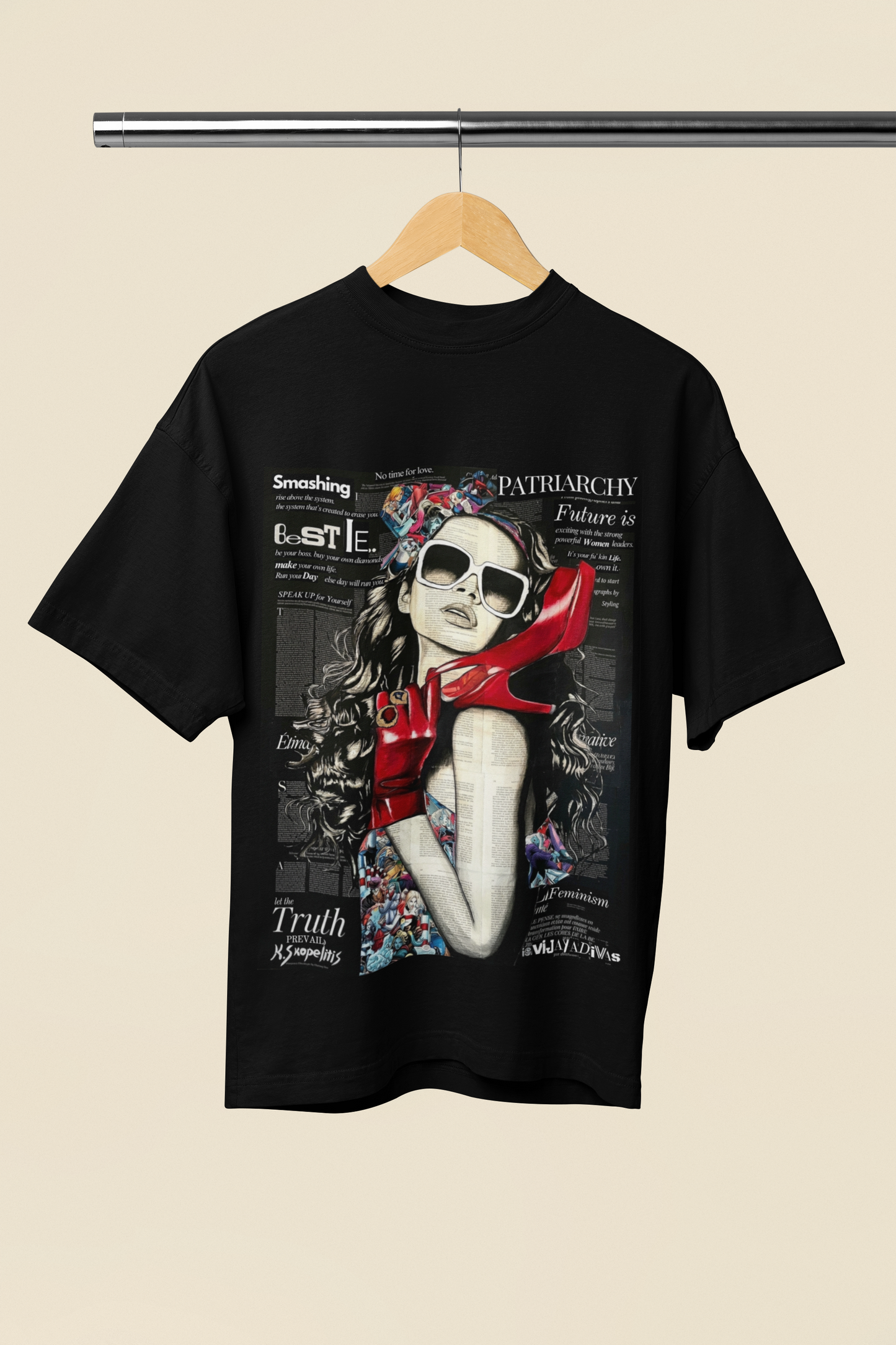 Smash Patriarchy | Feminist Oversized Unisex T-shirt