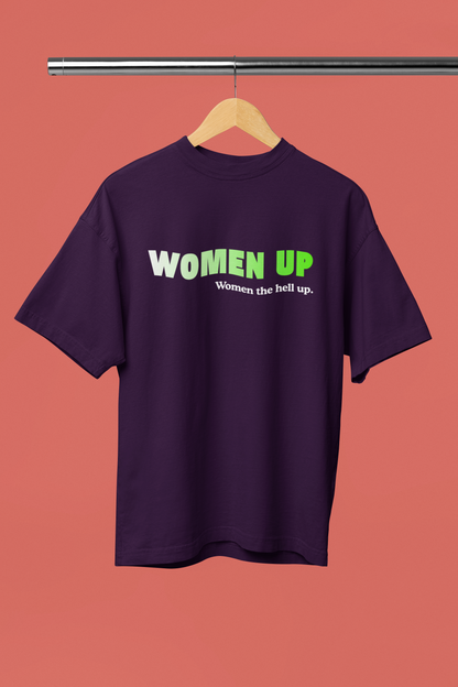 Breathe - Powerful Feminist Oversized T-shirt