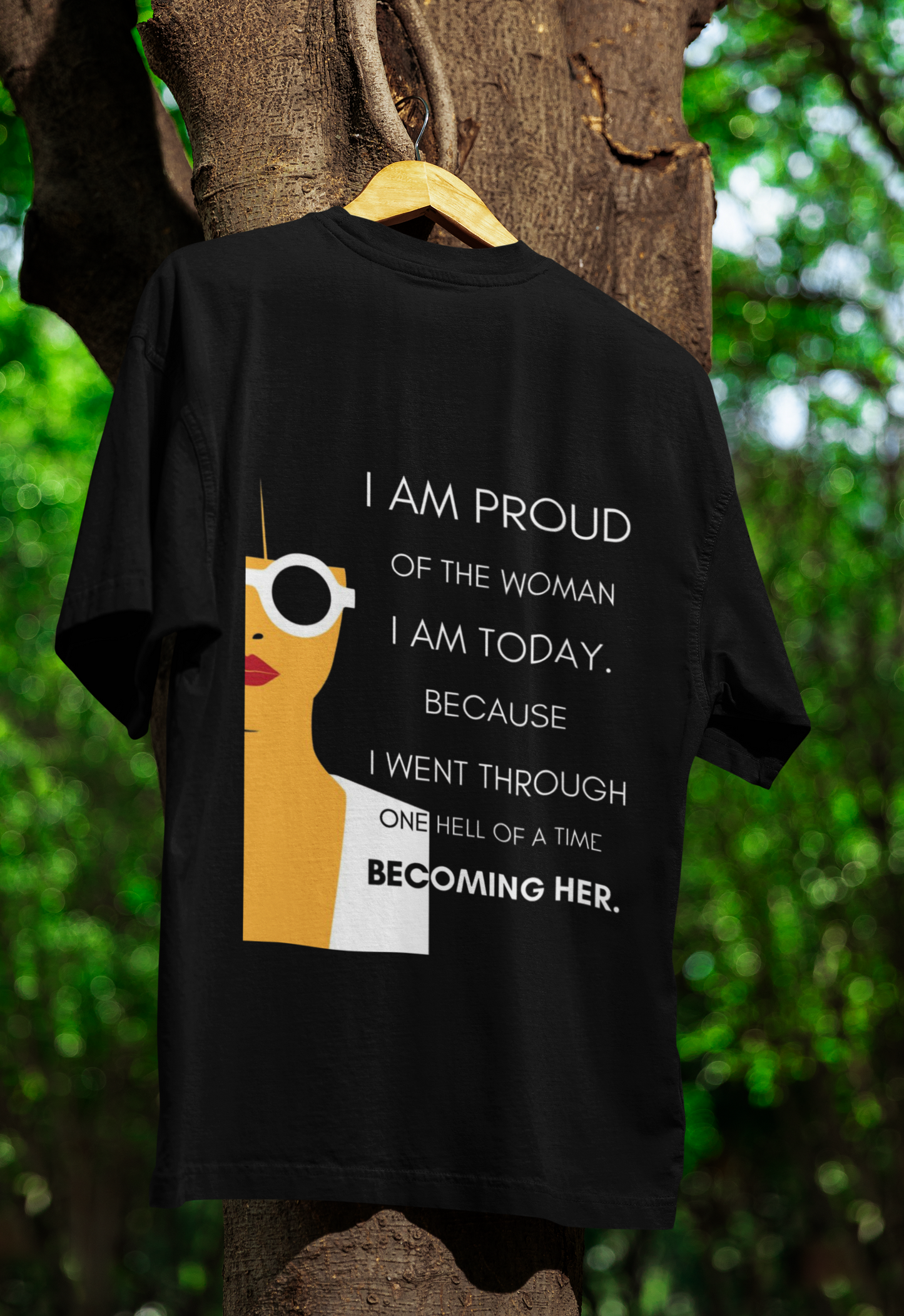 Becoming Her | Feminist Oversized Unisex T-shirt