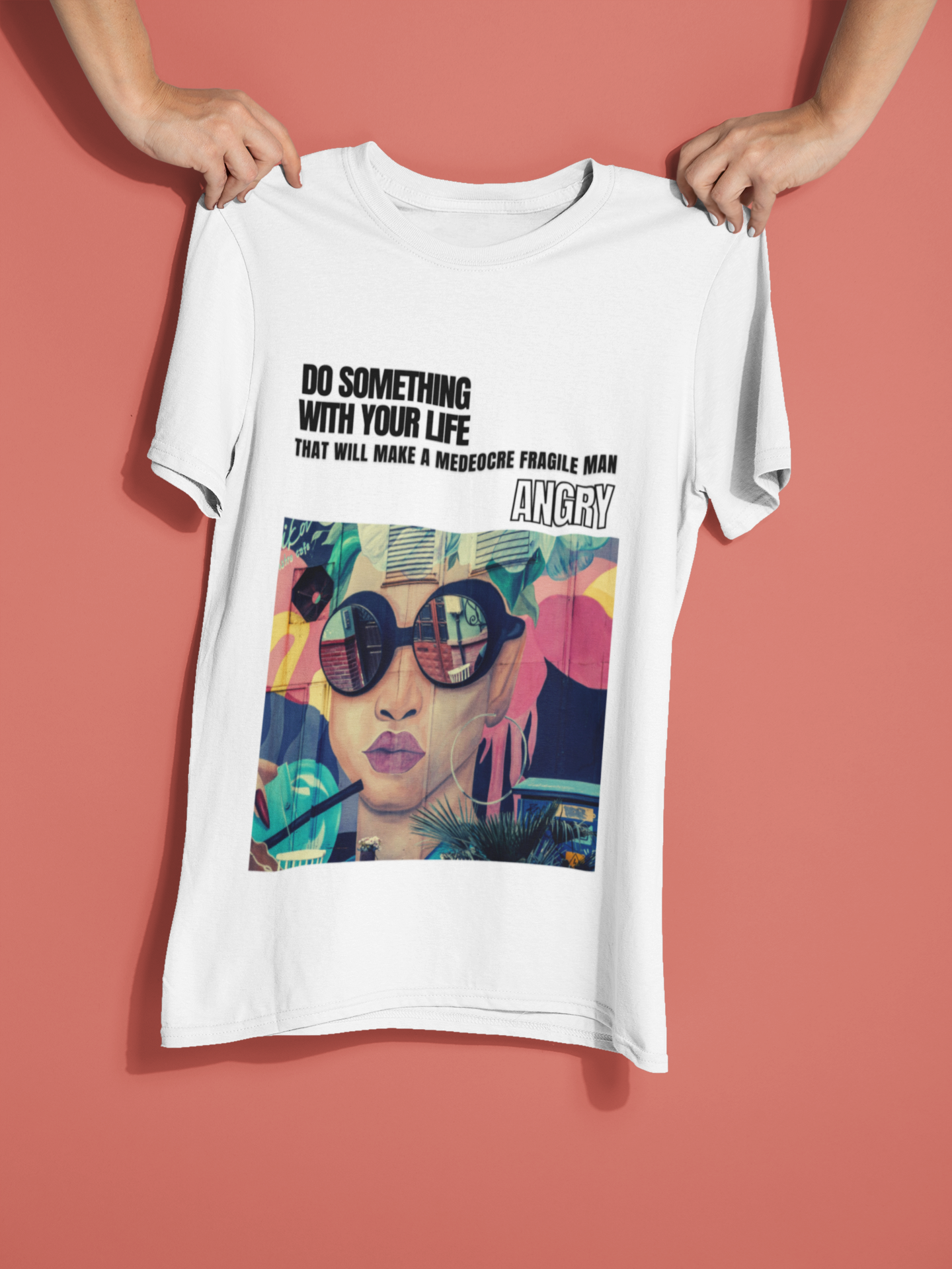 Funny Feminist T-shirt - Angry