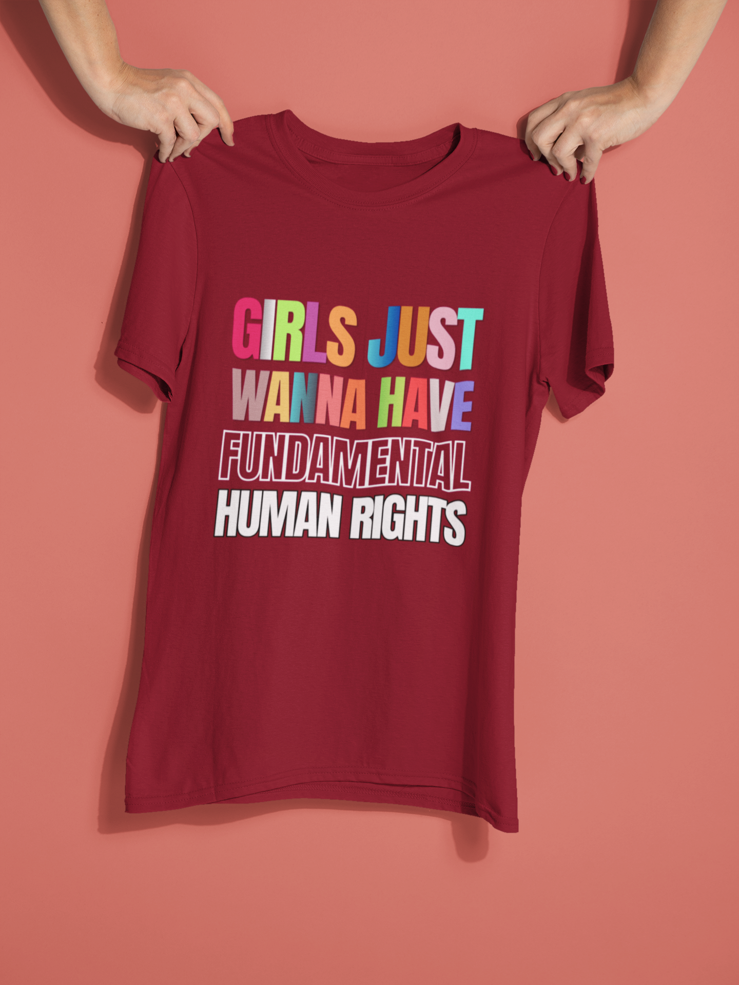 Funny Feminist T-shirt - Fundamental Human Rights