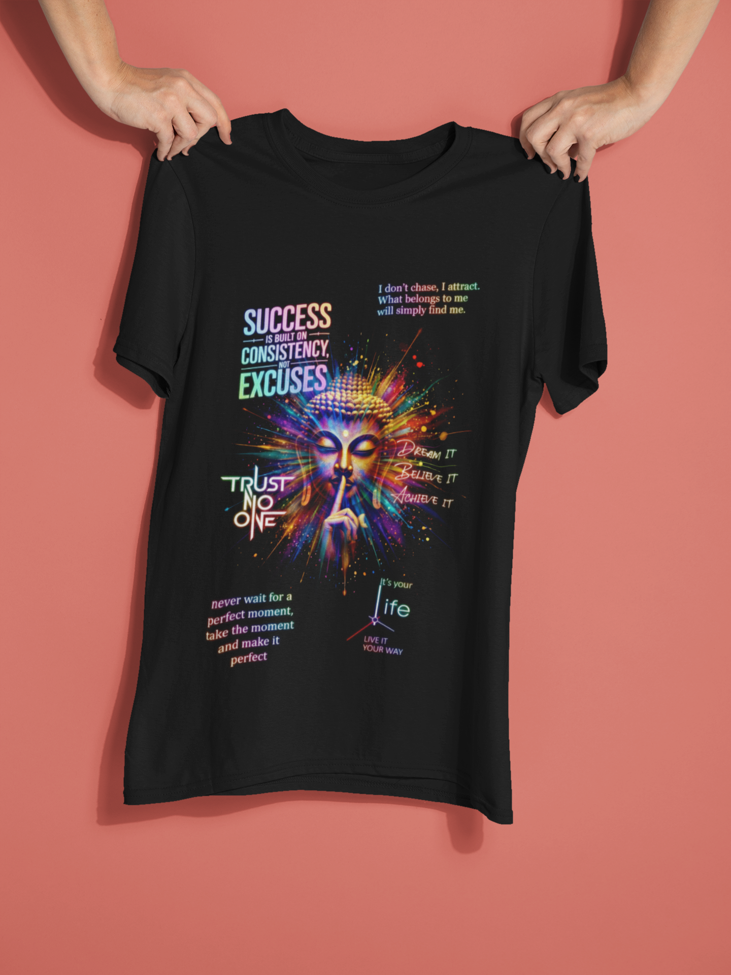 Funny Feminist T-shirt - Buddha Life