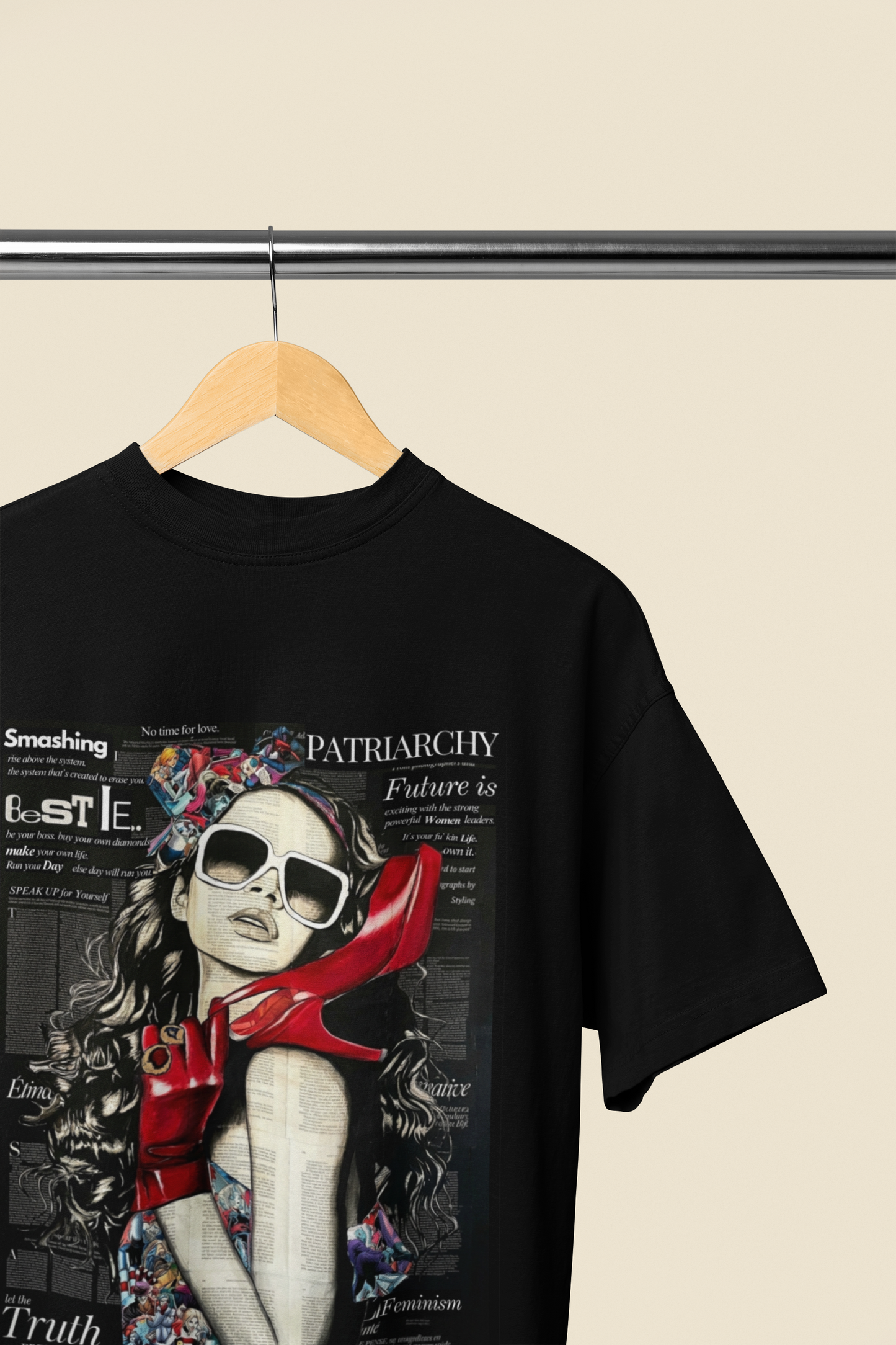 Smash Patriarchy | Feminist Oversized Unisex T-shirt
