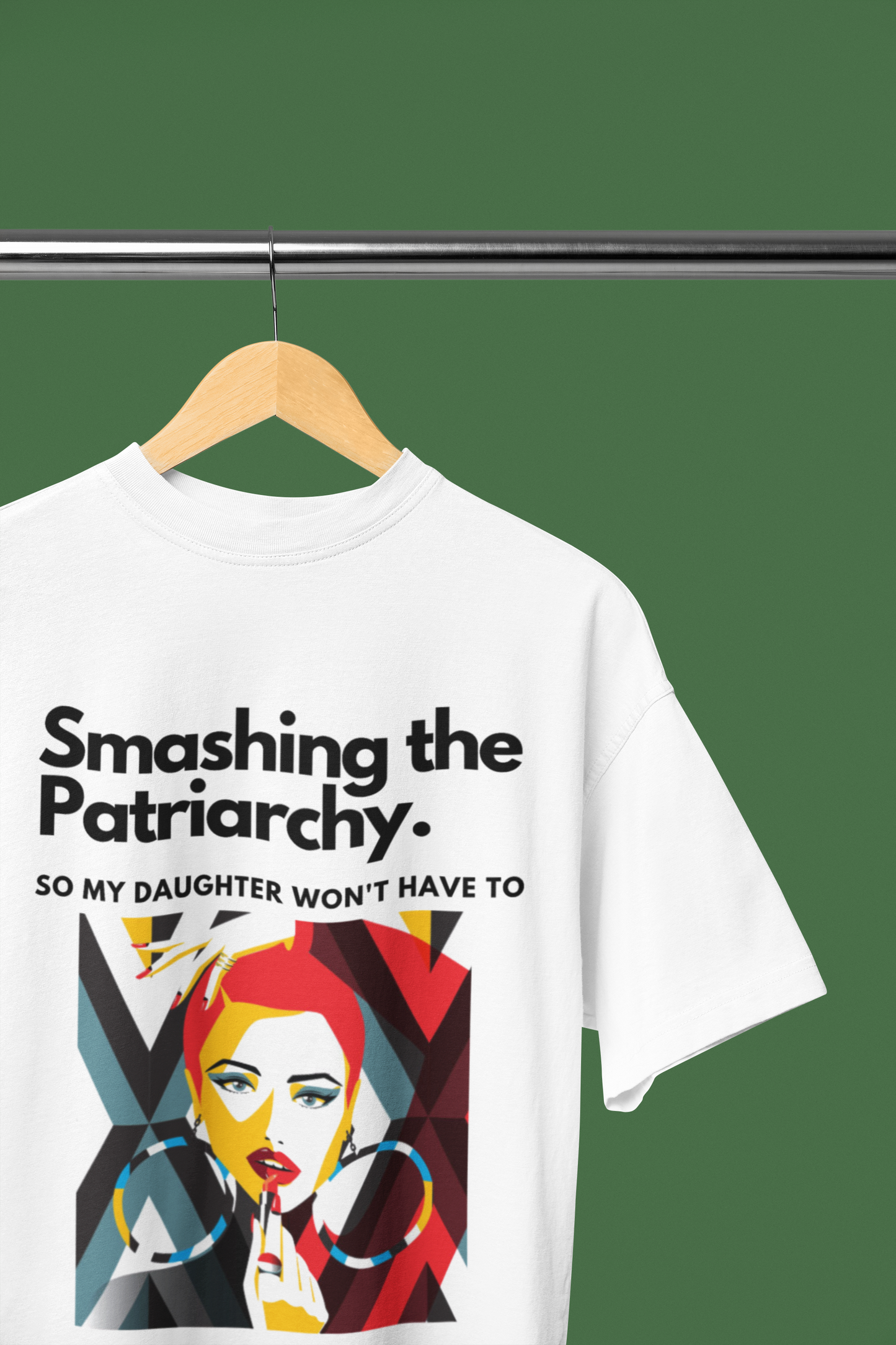 Smashing Patriarchy | Feminist Oversized Unisex T-shirt