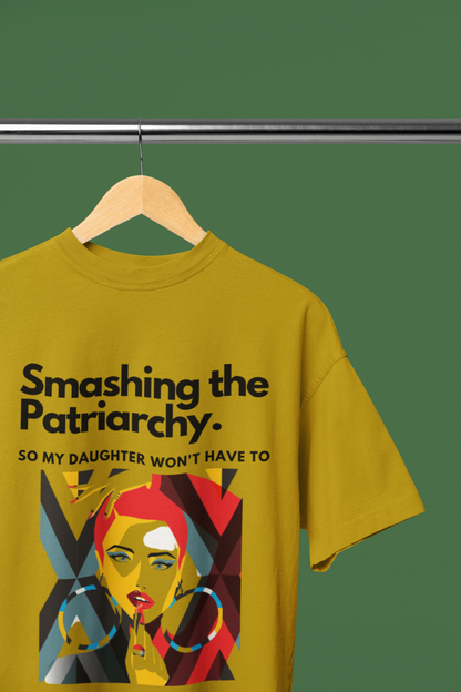 Smashing Patriarchy | Feminist Oversized Unisex T-shirt
