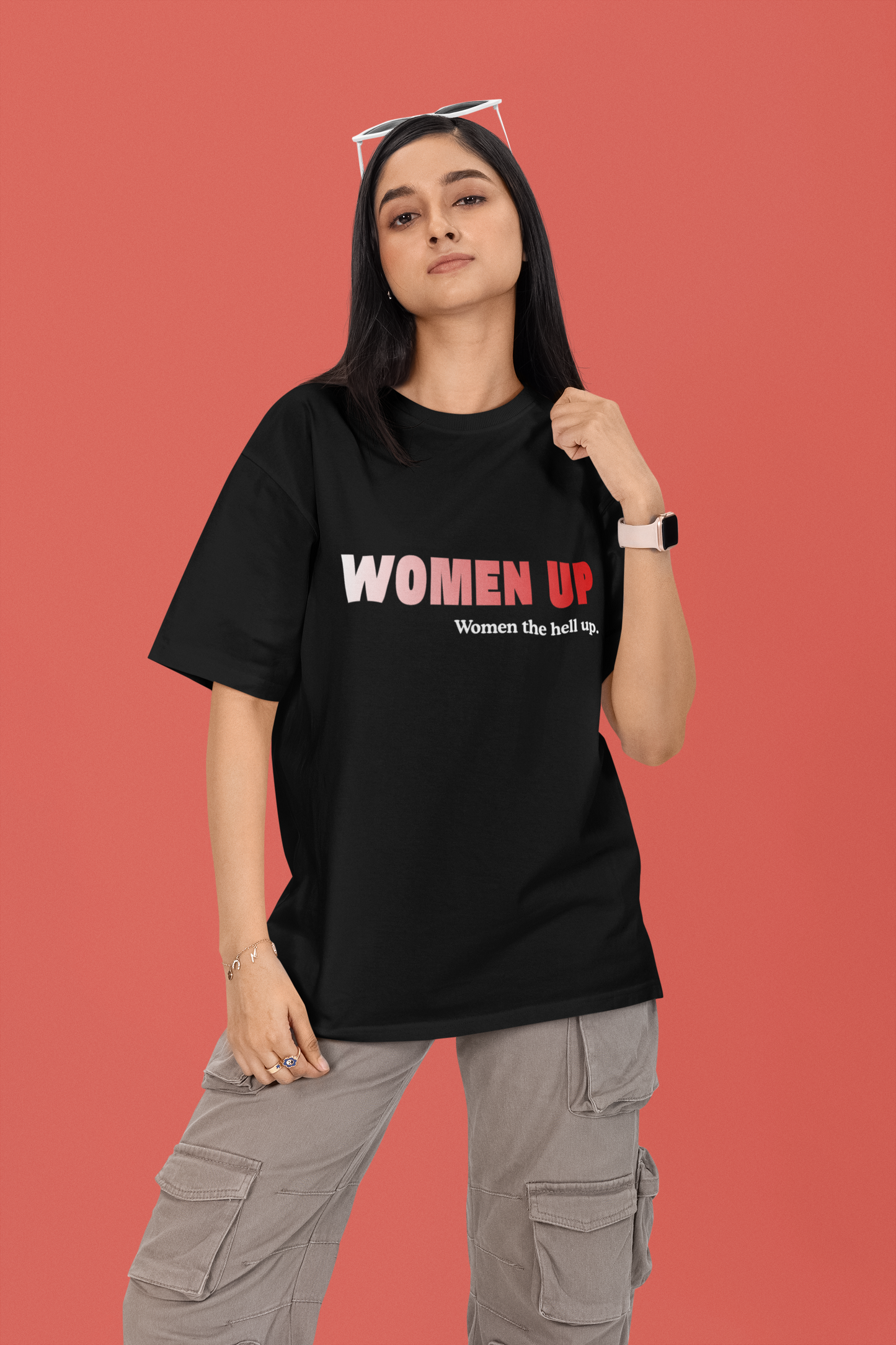 Fearless - Powerful Feminist Oversized T-shirt