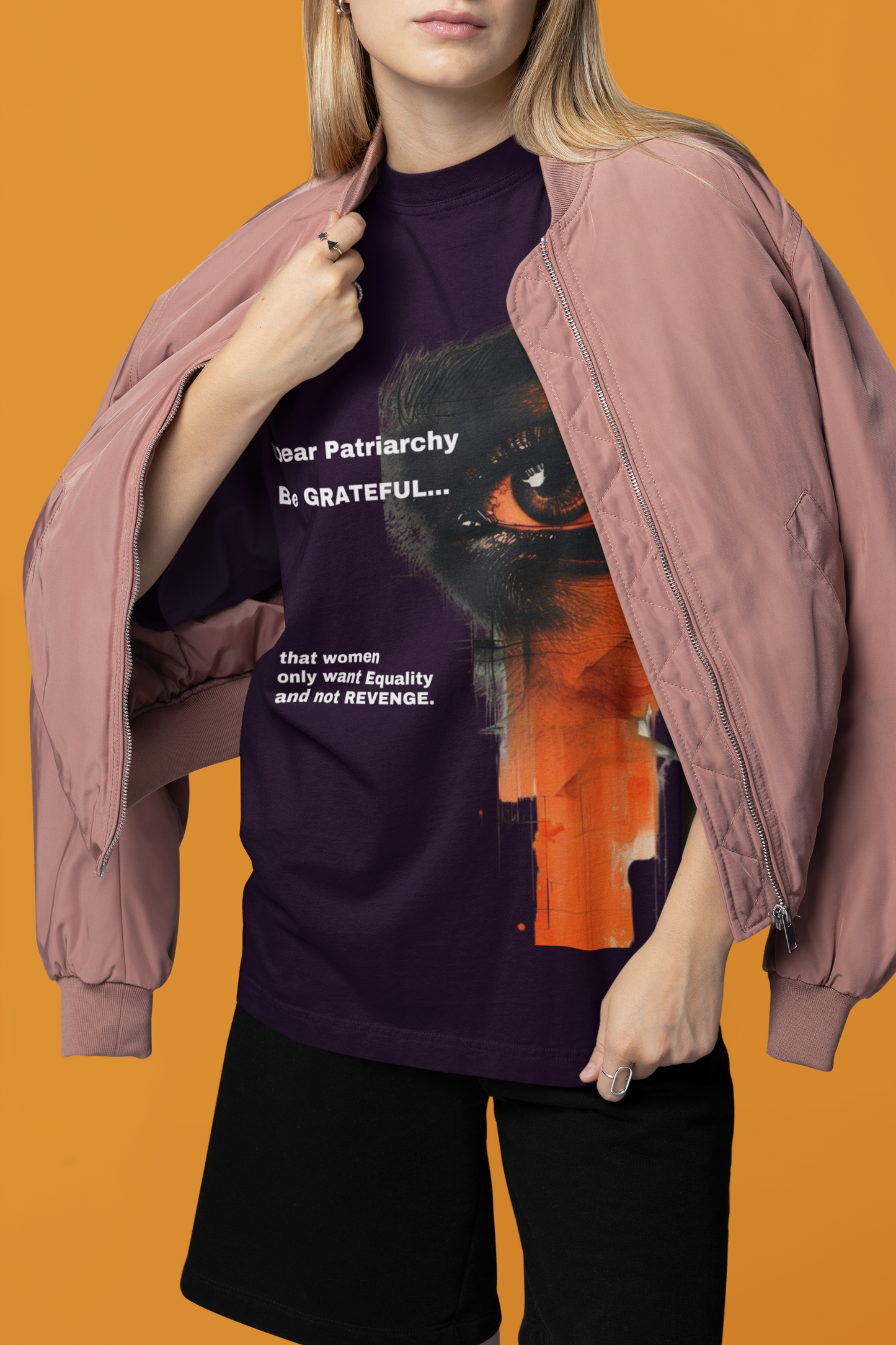 Be Grateful | Feminist Oversized Unisex T-shirt Sweatshirt & Hoodie