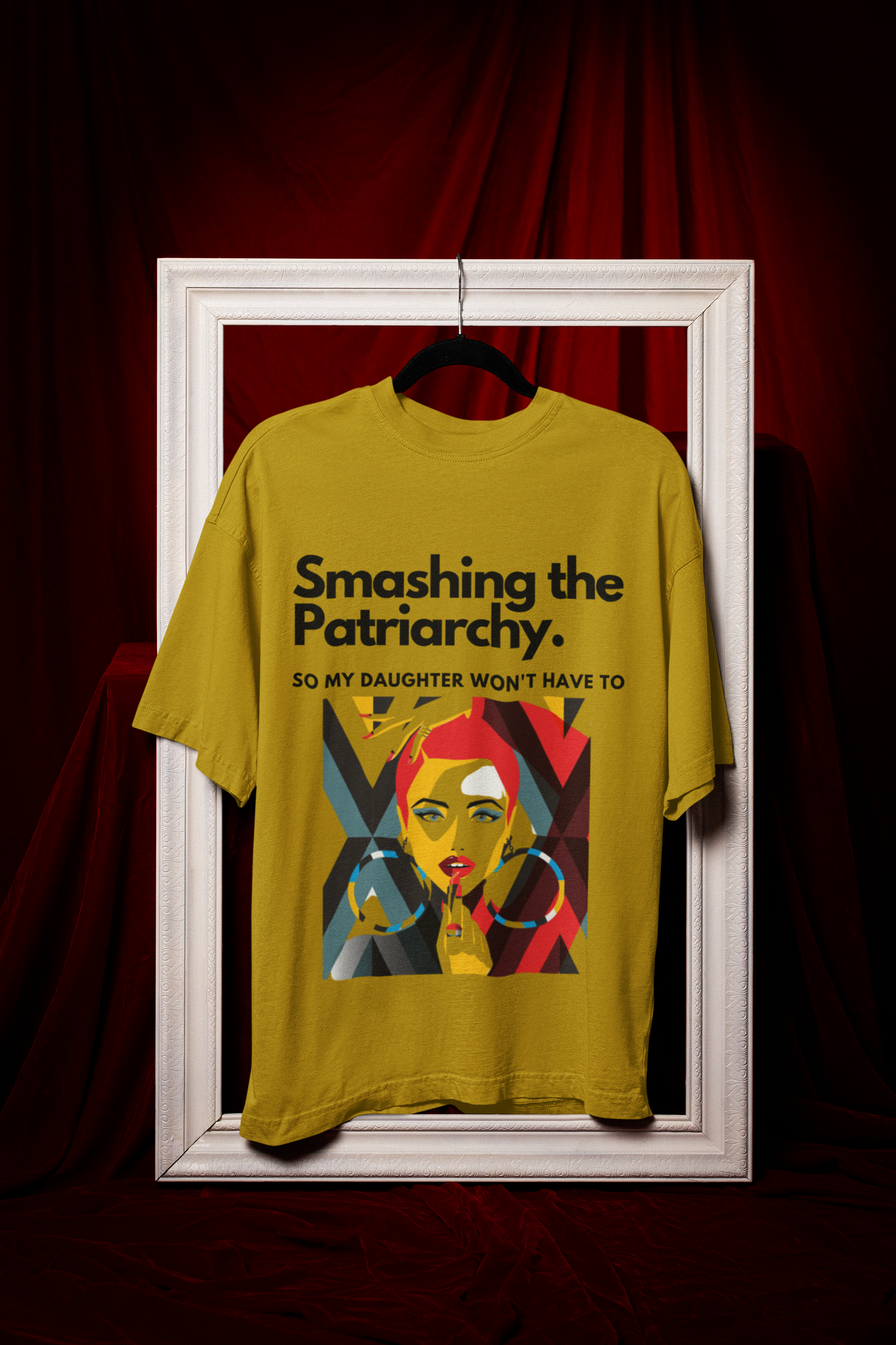 Smashing Patriarchy | Feminist Oversized Unisex T-shirt