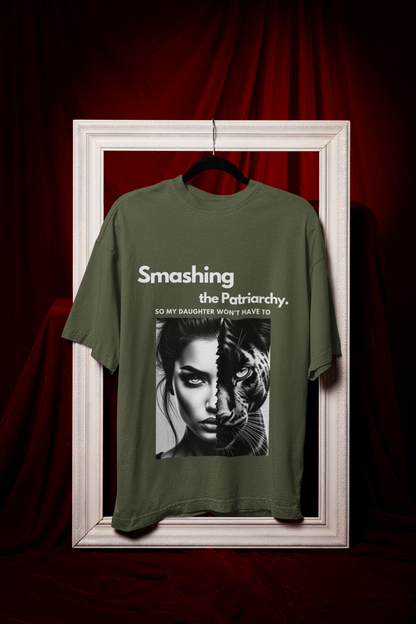 Smash Patriarchy | Feminist Oversized Unisex T-shirt