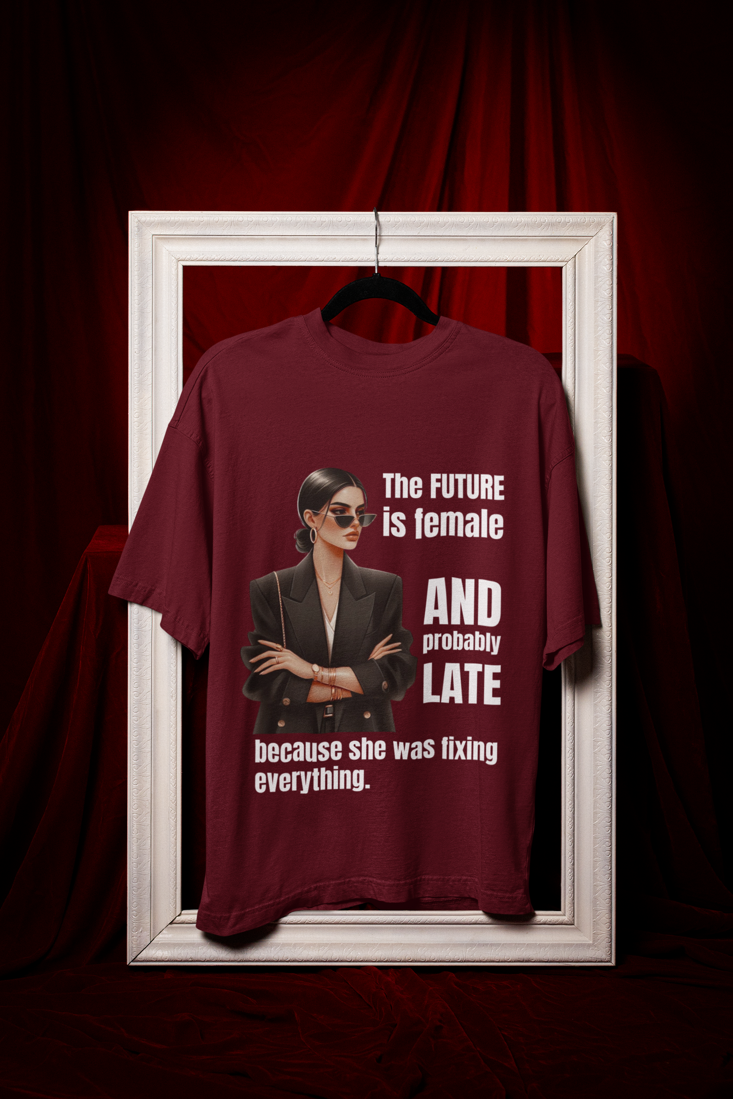 Future is Female | Feminist Oversized Unisex T-shirt
