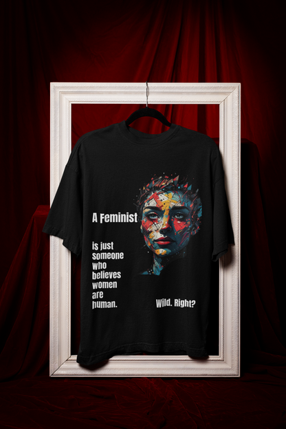 Women are Human | Feminist Oversized T-shirt