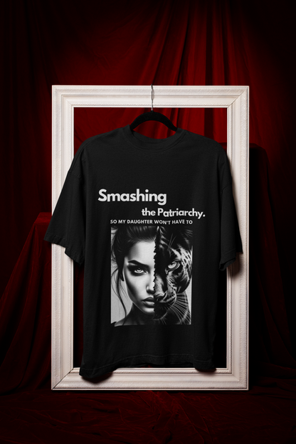 Smash Patriarchy | Feminist Oversized Unisex T-shirt