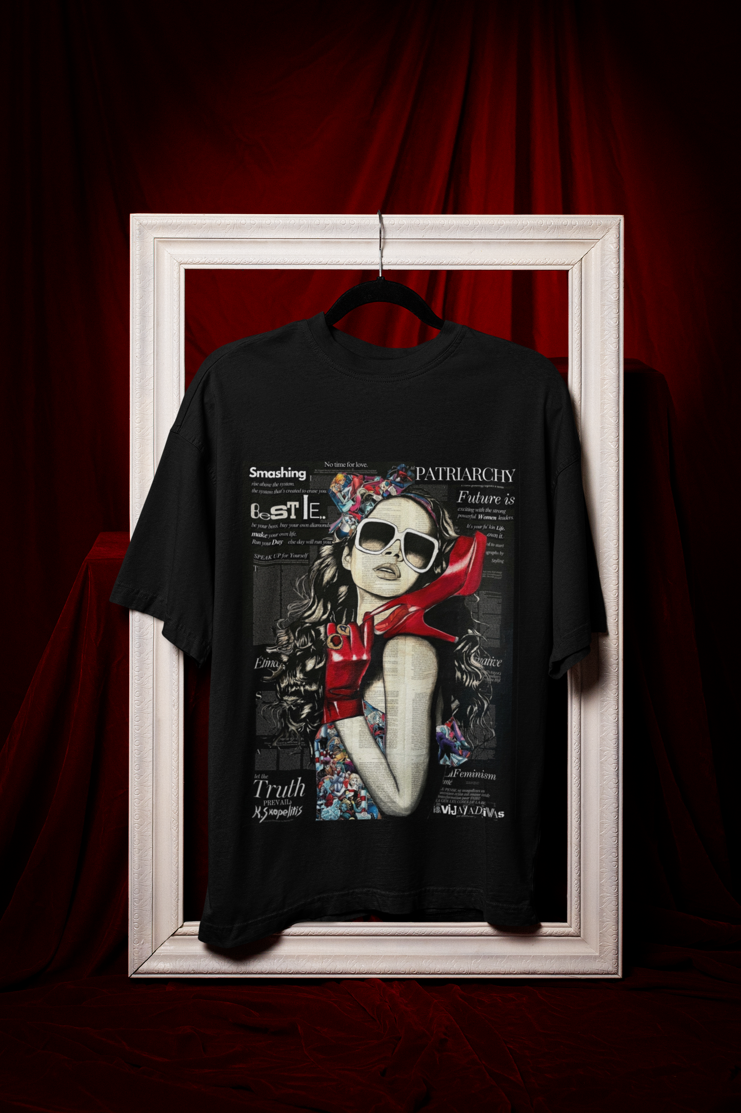 Smash Patriarchy | Feminist Oversized Unisex T-shirt
