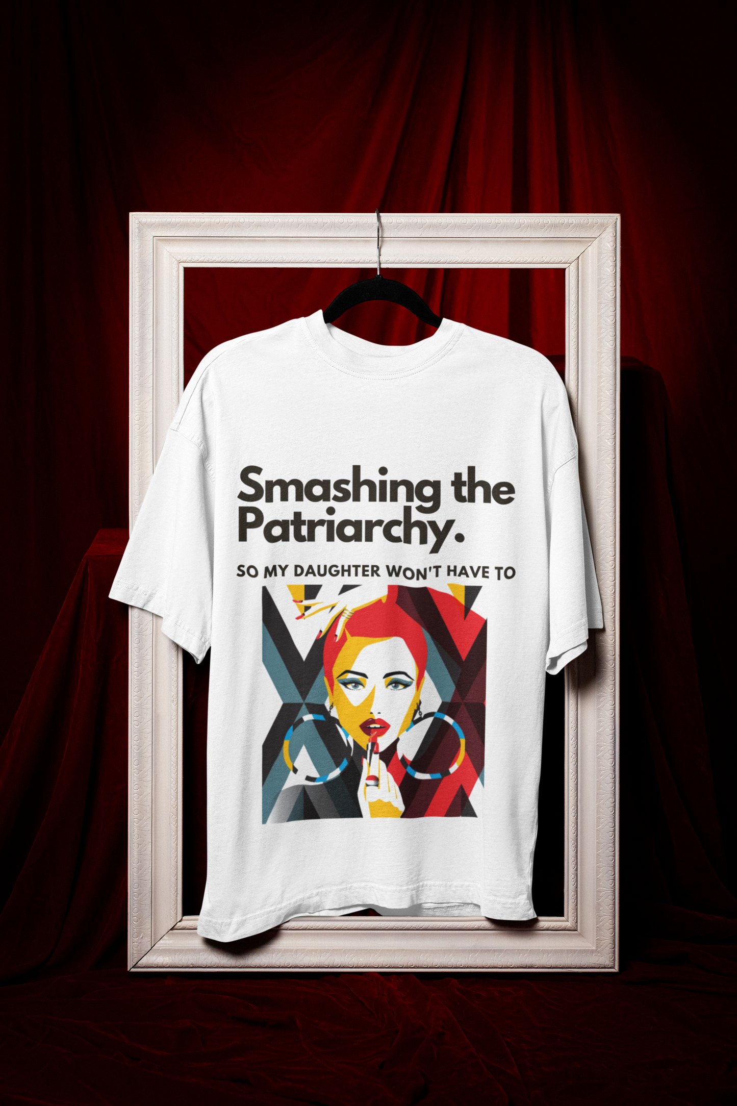Smashing Patriarchy | Feminist Oversized Unisex T-shirt