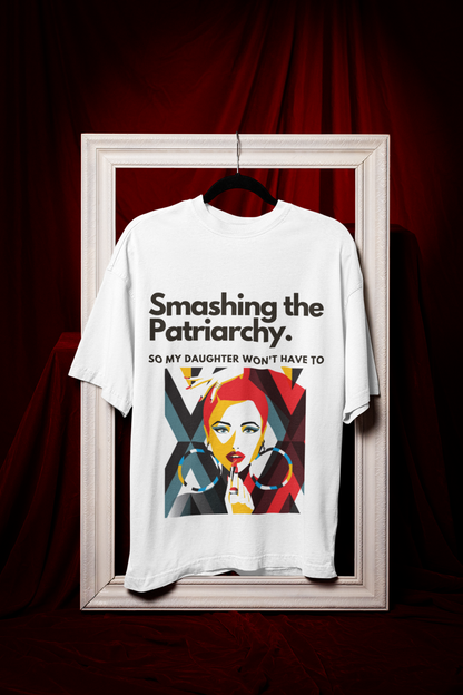 Smashing Patriarchy | Feminist Oversized Unisex T-shirt