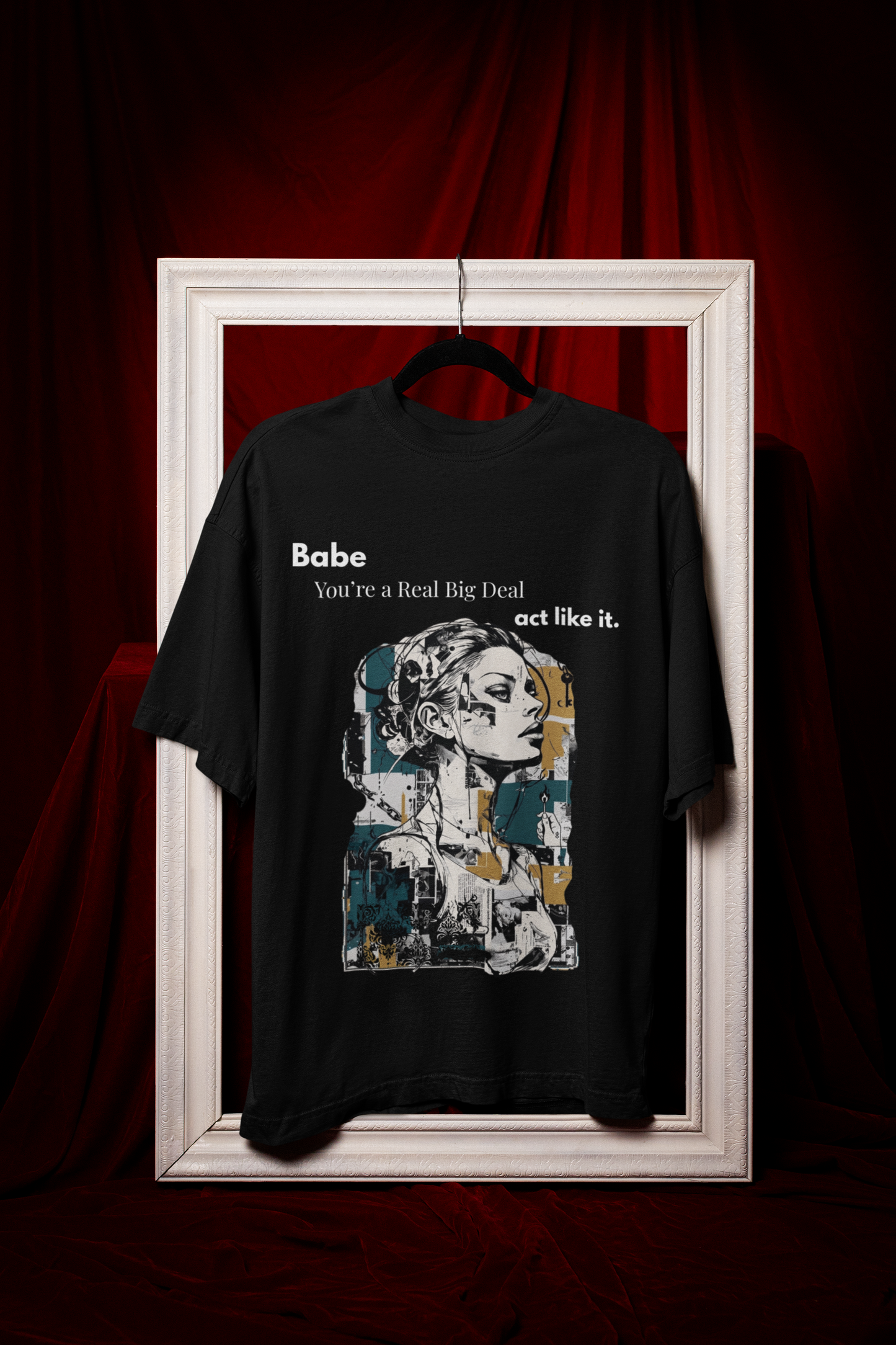 Act Like It - Premium Feminist Oversized T-shirt