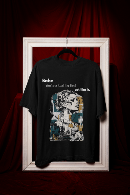 Act Like It - Premium Feminist Oversized T-shirt