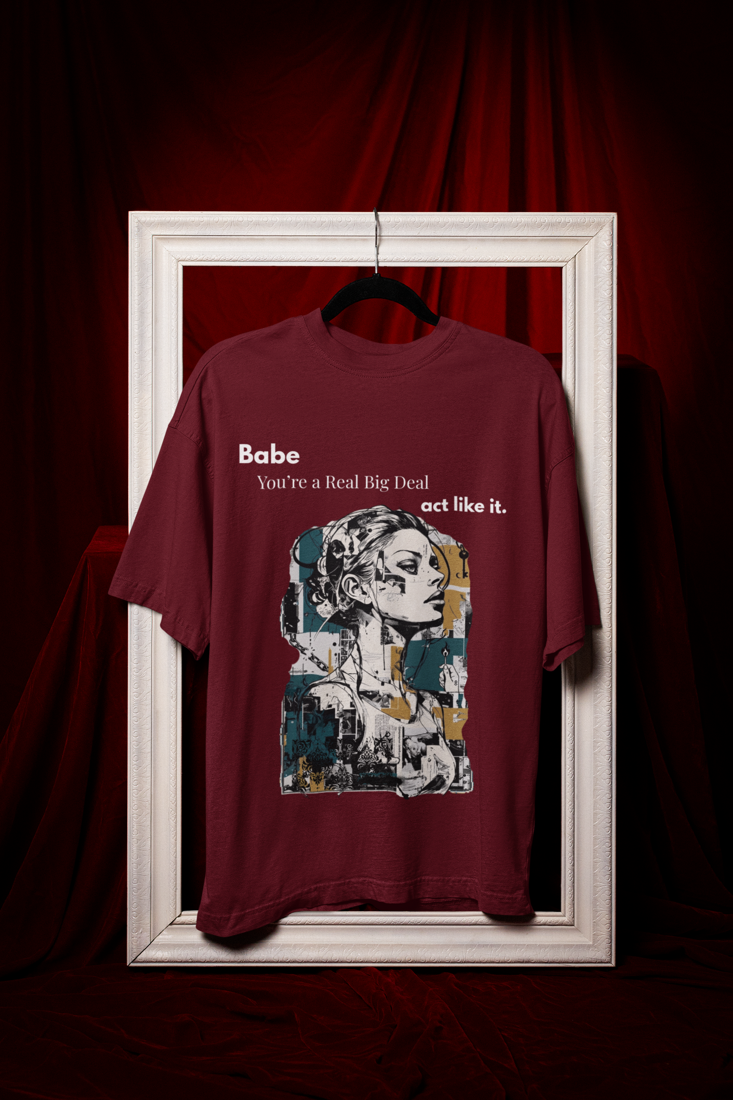 Act Like It - Premium Feminist Oversized T-shirt