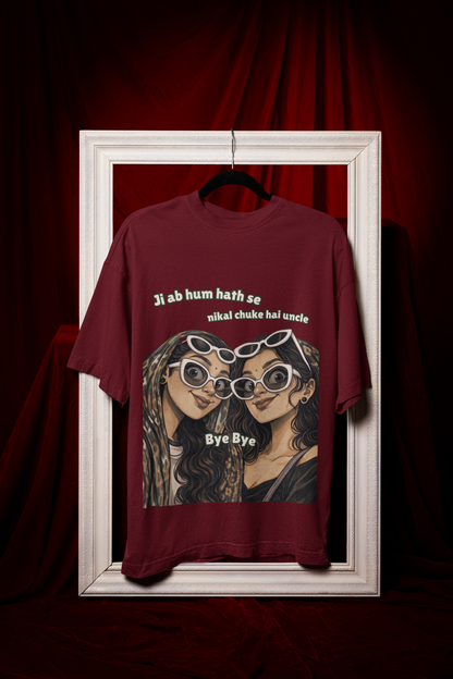 Nikal Chuke - Premium Feminist Oversized T-shirt