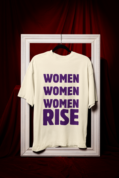 Rise - Premium Feminist Oversized T-shirt