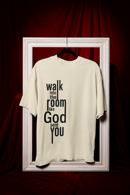 God sent you - Premium Feminist Oversized T-shirt