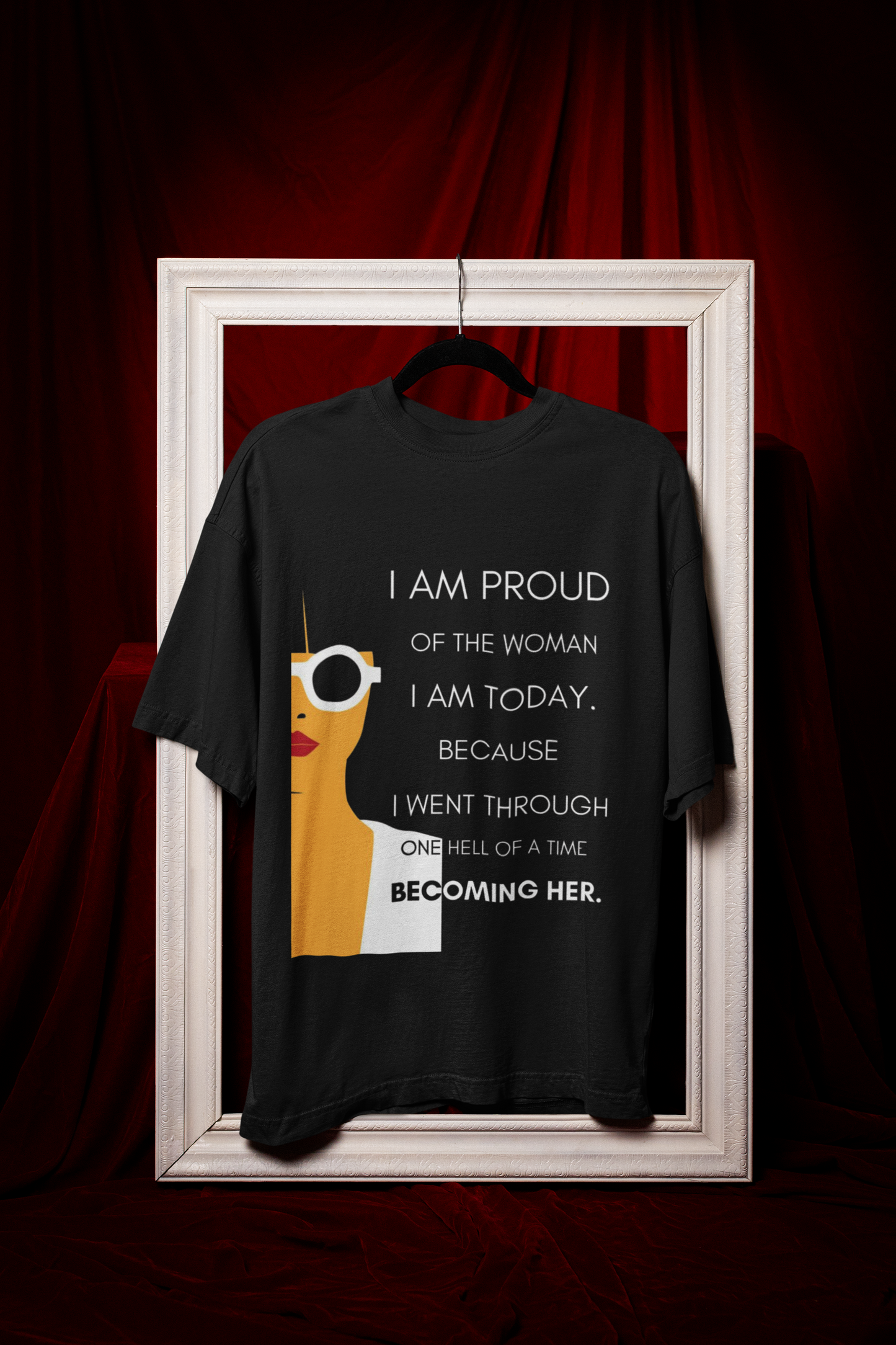 Becoming Her | Feminist Oversized Unisex T-shirt
