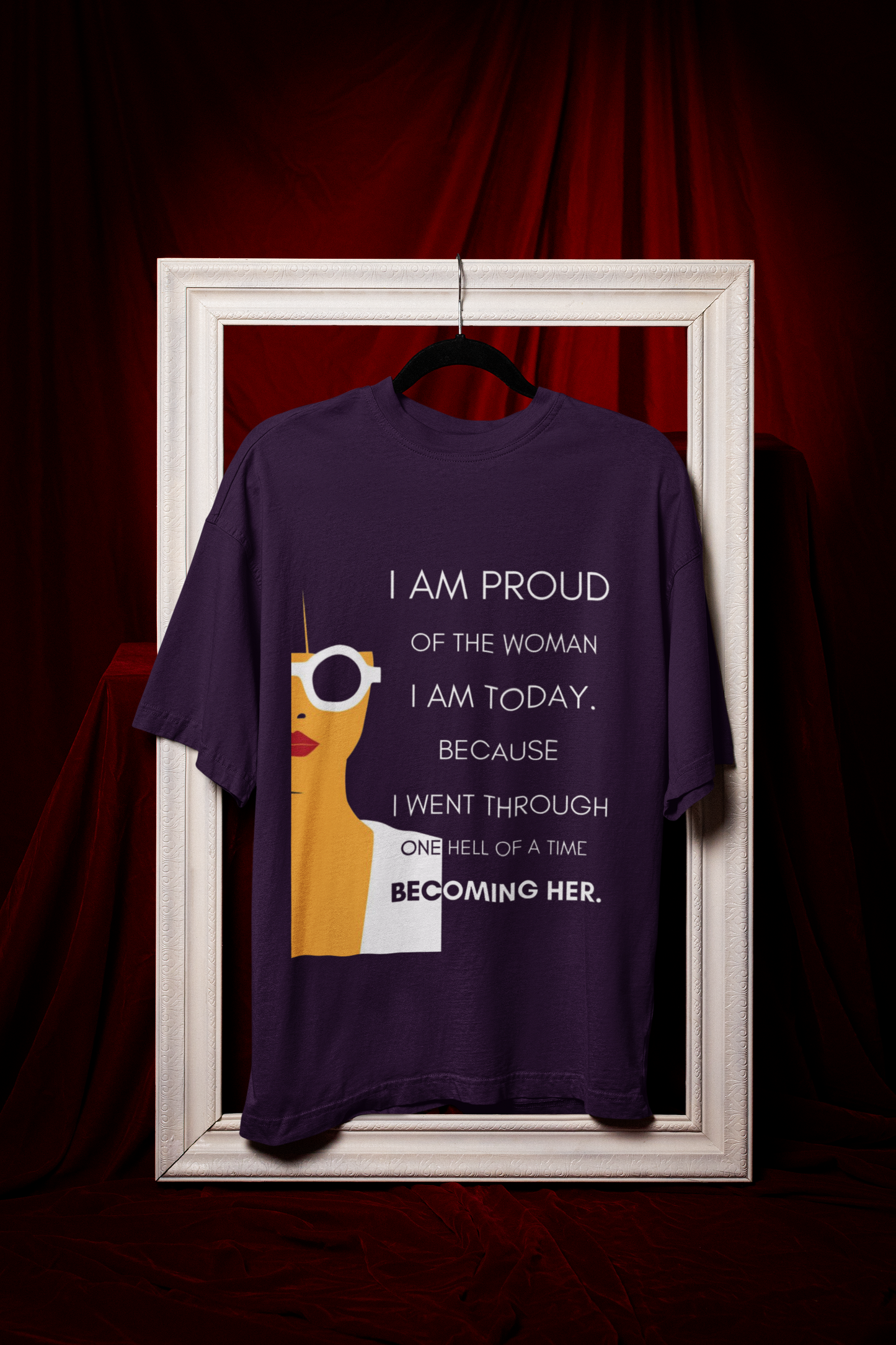 Becoming Her | Feminist Oversized Unisex T-shirt