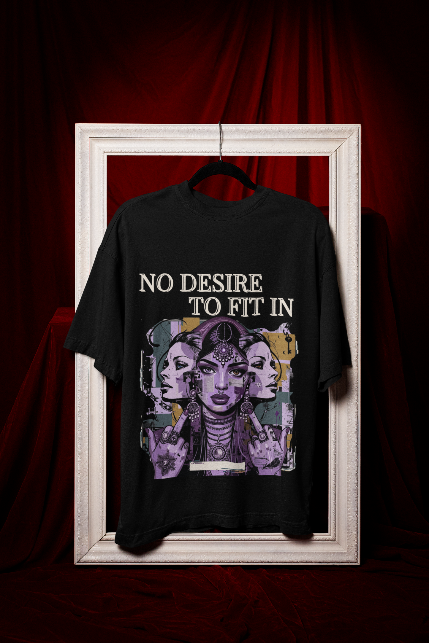 No Desire - Premium Feminist Oversized T-shirt