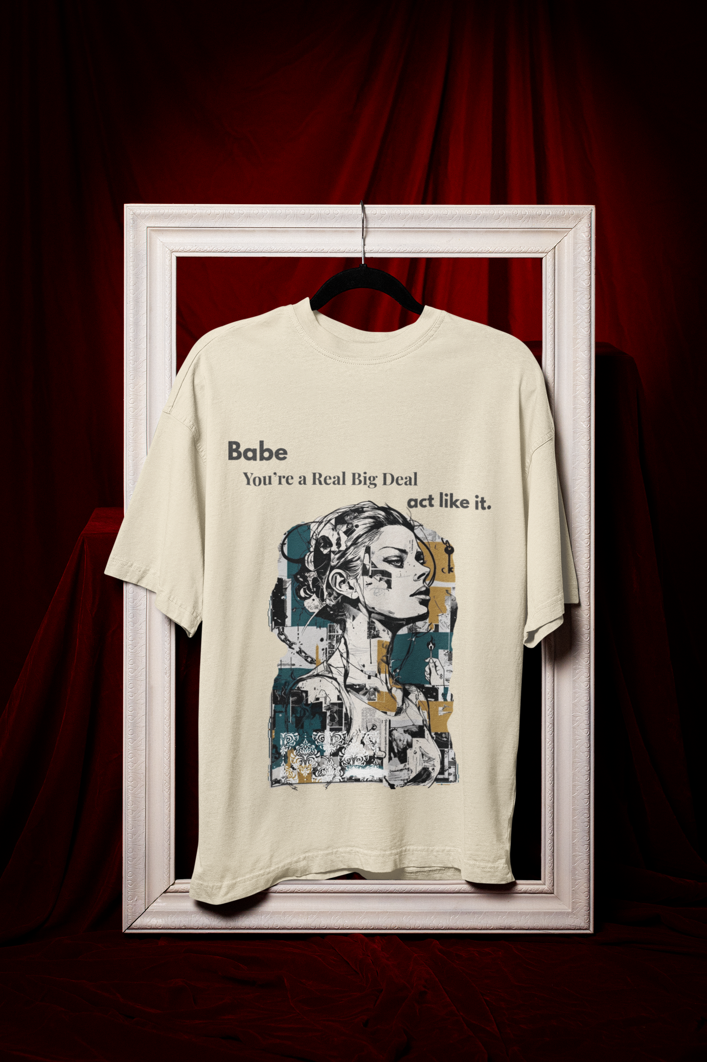 Act Like It - Premium Feminist Oversized T-shirt