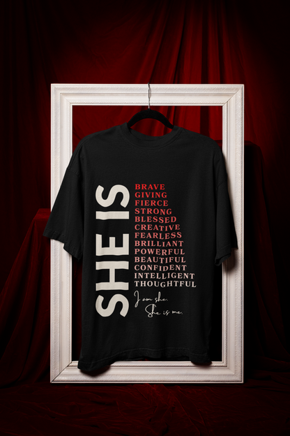 Enough - Premium Feminist Oversized T-shirt