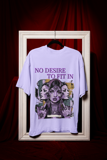 No Desire - Premium Feminist Oversized T-shirt