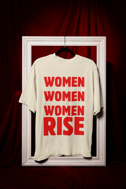 Rise - Premium Feminist Oversized T-shirt