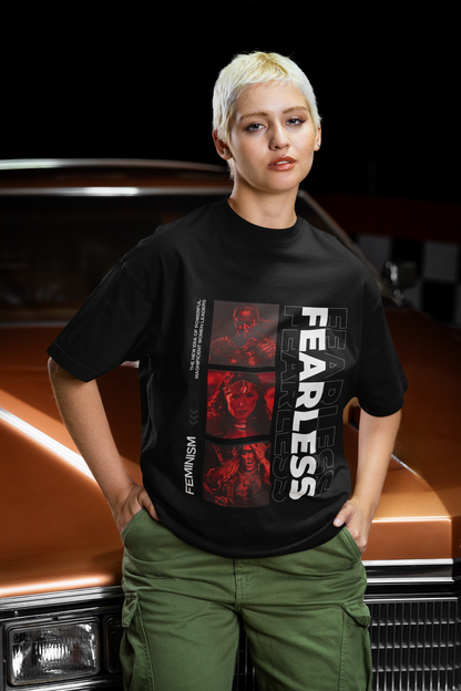 Fearless | Oversized Unisex T-shirt, Sweatshirt & Hoodie