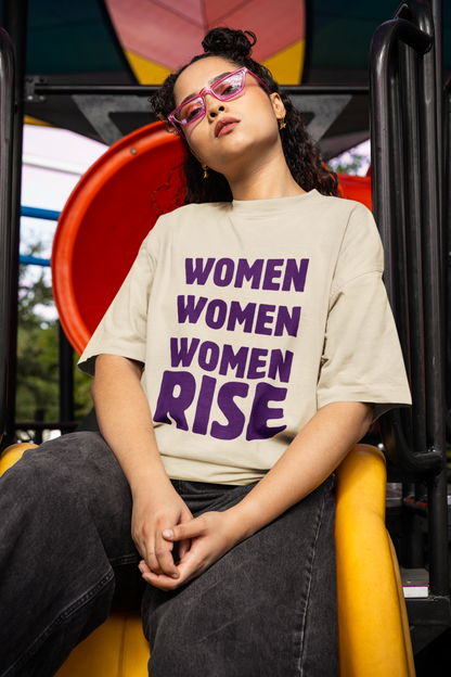 Rise - Premium Feminist Oversized T-shirt