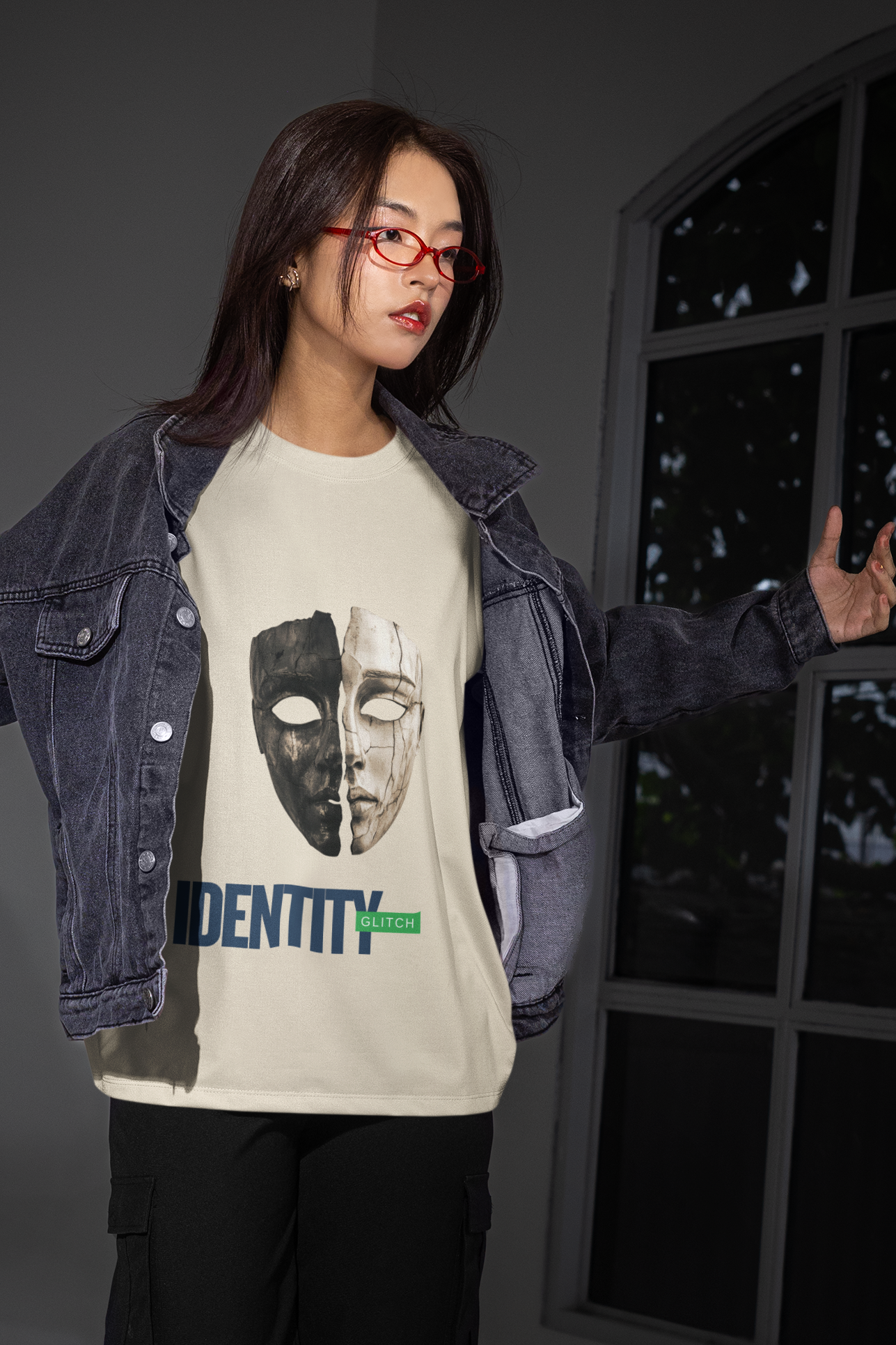 Identity - Premium Feminist Oversized T-shirt