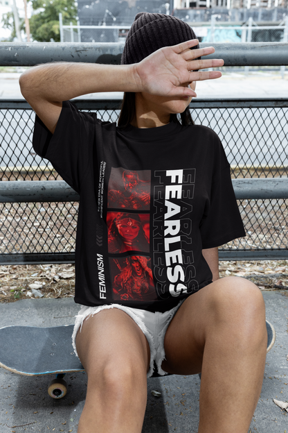 Fearless | Oversized Unisex T-shirt, Sweatshirt & Hoodie