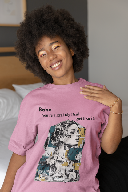 Act Like It - Premium Feminist Oversized T-shirt