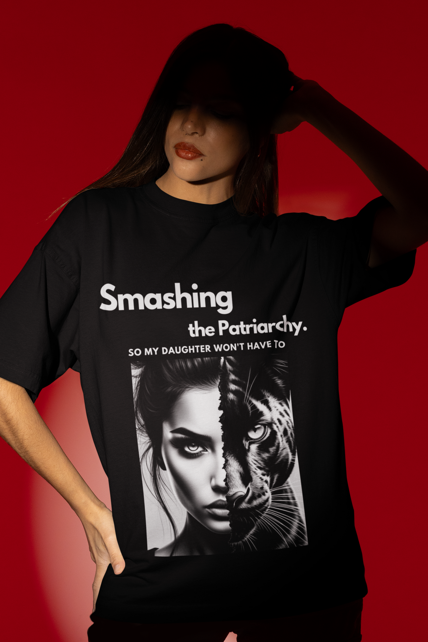 Smash Patriarchy | Feminist Oversized Unisex T-shirt