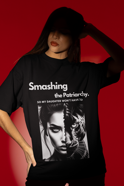 Smash Patriarchy | Feminist Oversized Unisex T-shirt