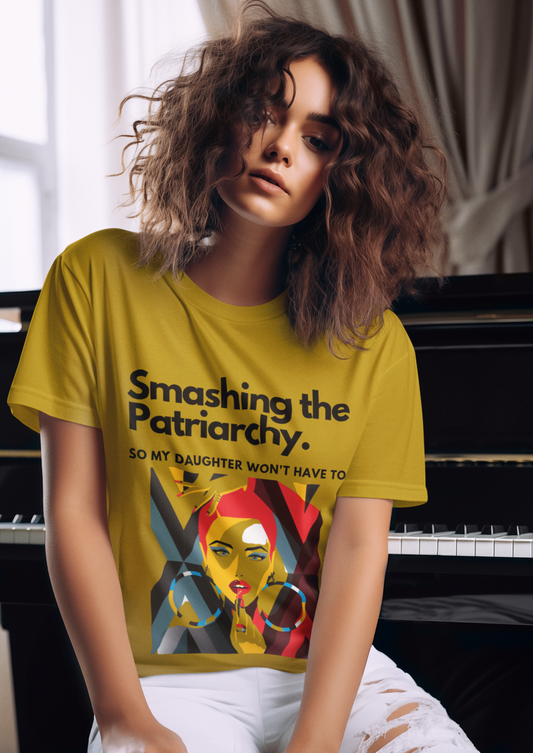Smashing Patriarchy | Feminist Oversized Unisex T-shirt